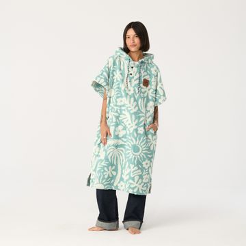 Slowtide Sunny Poncho S/M - Sky Blue