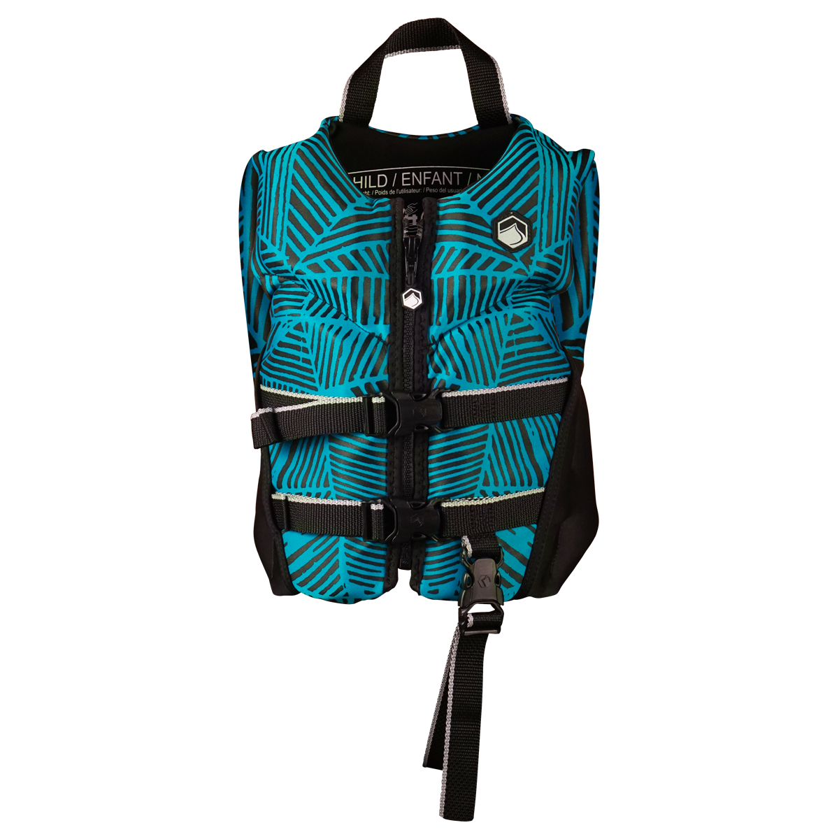 Liquid Force Fury Child Boy'S Vest Cga Blue Black 33-55 Lbs-LIQUID FORCE-Elevate