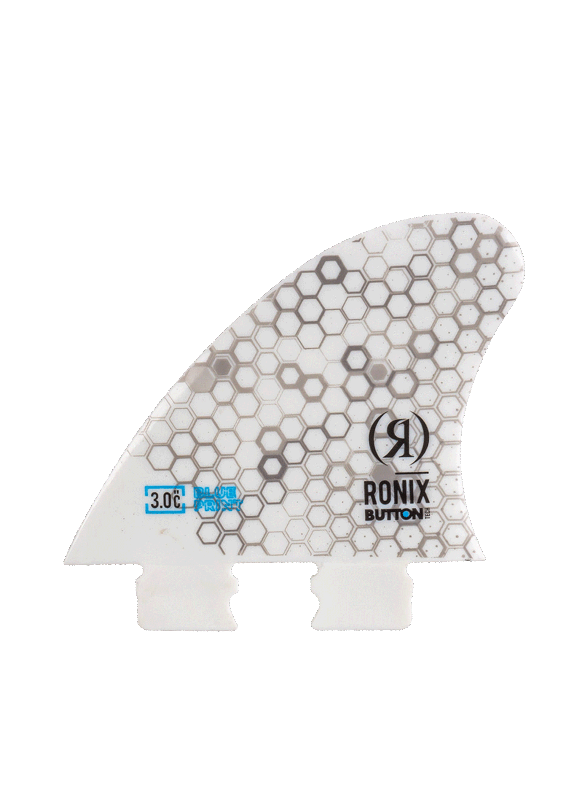 Ronix 3.0 in. Fiberglass Fin S 2.0 Center White-Ronix-Elevate