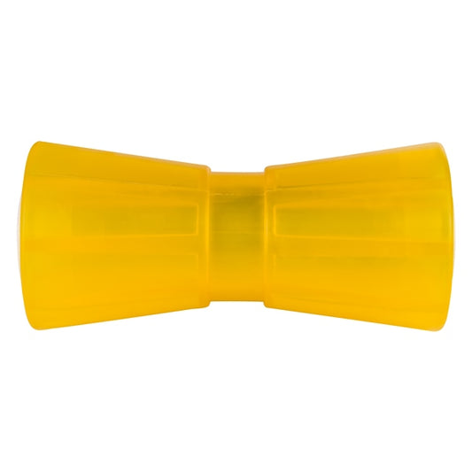 8"-keel-roller,-5/8"-shaft,-pvc,-yellow
