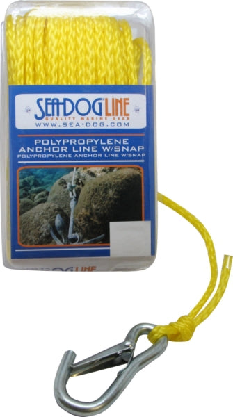 poly-pro-anchor-line-w/snap-3/8"x100--yl