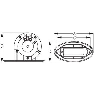 mount-mini-compact-horn-i-flush-w/grills