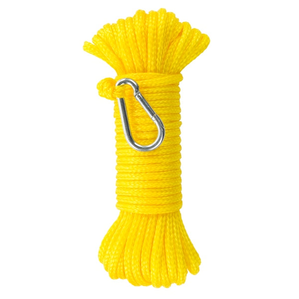 Kimpex Solid Braid Anchor Line 100' - 3/8" - Polypropylene - Braided