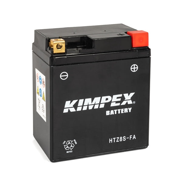 Kimpex Battery Maintenance Free AGM Factory Activated YTZ8S-FA