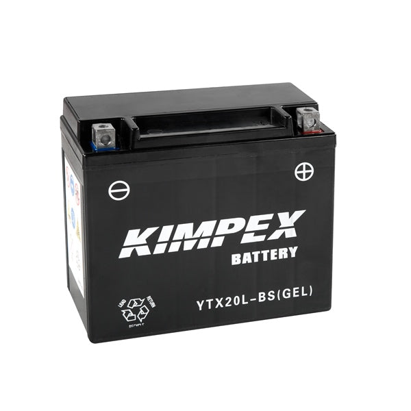 Kimpex Battery Maintenance Free AGM YTX20(L)-BS(GEL)