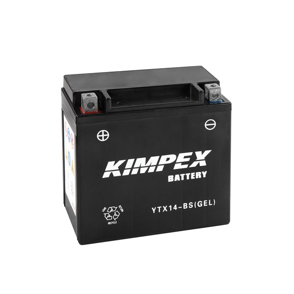 Kimpex Battery Maintenance Free AGM YTX14-BS(GEL)