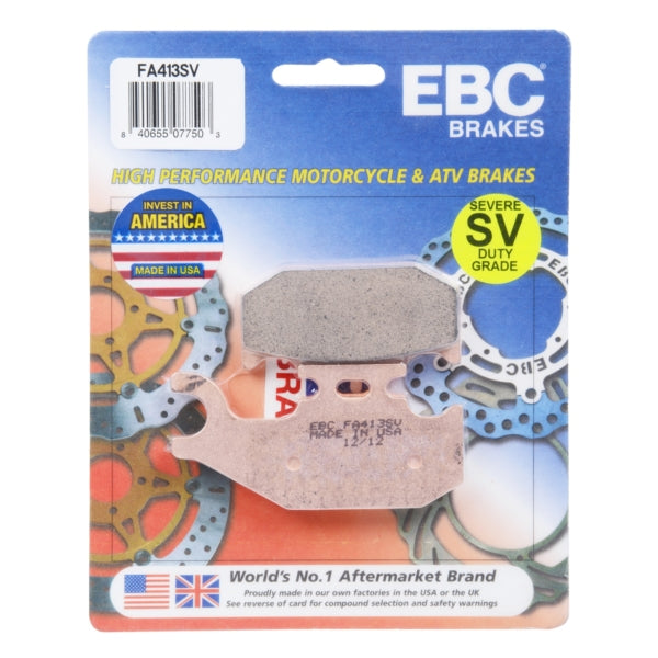 EBC "SV" Severe Duty Brake Pad Sintered Metal Pads - Front-008846-EBC-Elevate