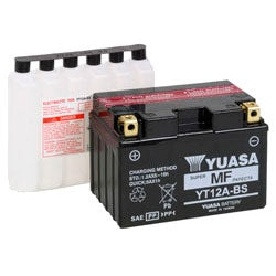 Yuasa Battery Maintenance Free AGM YT12A-BS-010104-Yuasa-Elevate