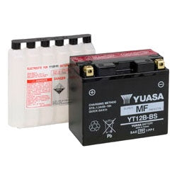 Yuasa Battery Maintenance Free AGM YT12B-BS-010164-Yuasa-Elevate