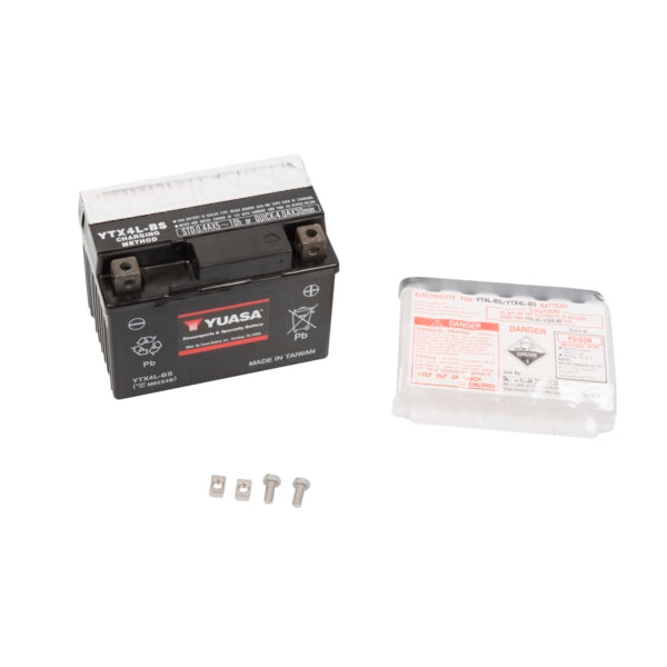 Yuasa Battery Maintenance Free AGM YTX4L-BS-010236-Yuasa-Elevate