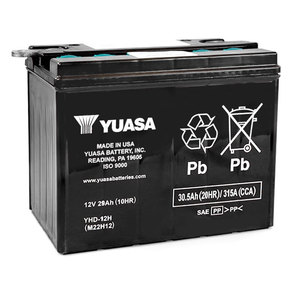 Yuasa Battery Conventional YHD-12-038078-Yuasa-Elevate