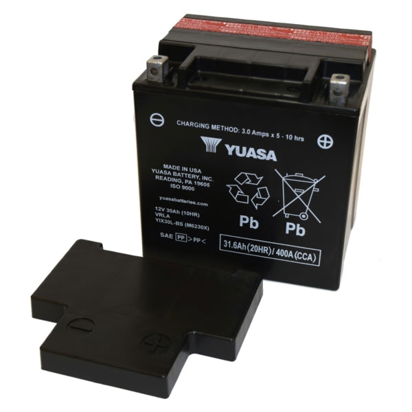 Yuasa Battery Maintenance Free AGM Factory Activated YIX30L-PW-038135-Yuasa-Elevate