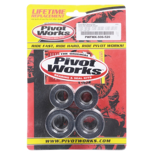 Pivot Works Wheel Bearing Kit Fits Suzuki, Fits Arctic cat, Fits Kawasaki-054204-PivotWorks-Elevate