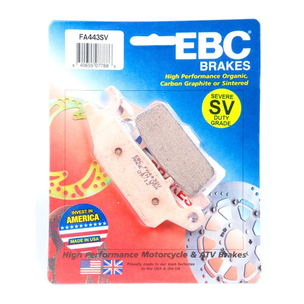 EBC "SV" Severe Duty Brake Pad Sintered Metal Pads - Front-077685-EBC-Elevate