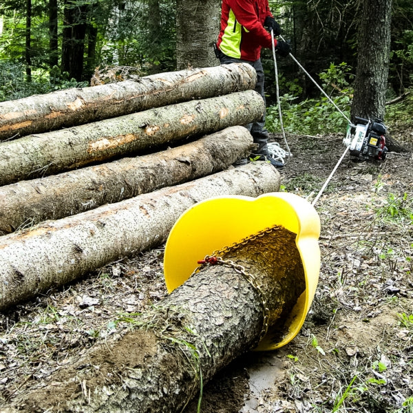 PORTABLE WINCH Skidding Cone for Logs up to 50 cm (20") Diameter Up to 51 cm (20") diameter-PortableWinch-Elevate