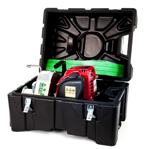 PORTABLE WINCH Transport Case with Molded Shape-PortableWinch-Elevate
