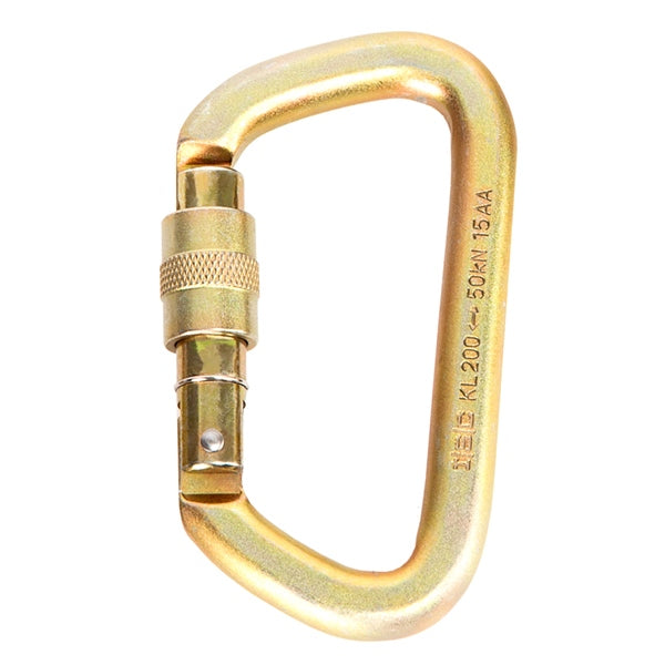 PORTABLE WINCH Steel Oval Locking Carabiner-078038-PortableWinch-Elevate