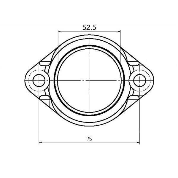 Kimpex Carburetor Adapter Mounting Flange Fits Arctic cat-Kimpex-Elevate