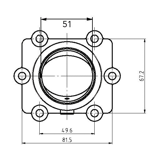 Kimpex Carburetor Adapter Mounting Flange Fits Arctic cat-Kimpex-Elevate