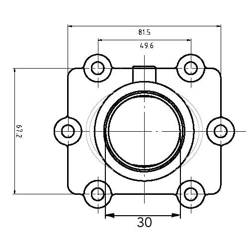 Kimpex Carburetor Adapter Mounting Flange Fits Arctic cat-Kimpex-Elevate