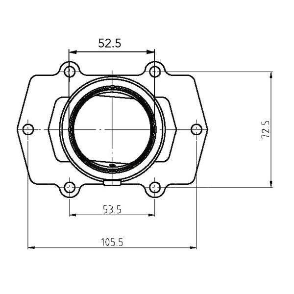 Kimpex Carburetor Adapter Mounting Flange Fits Arctic cat-Kimpex-Elevate