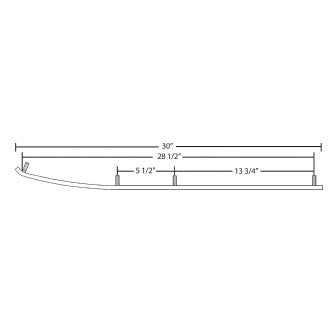 Kimpex Barre d'usure standard Yamaha, Kawasaki