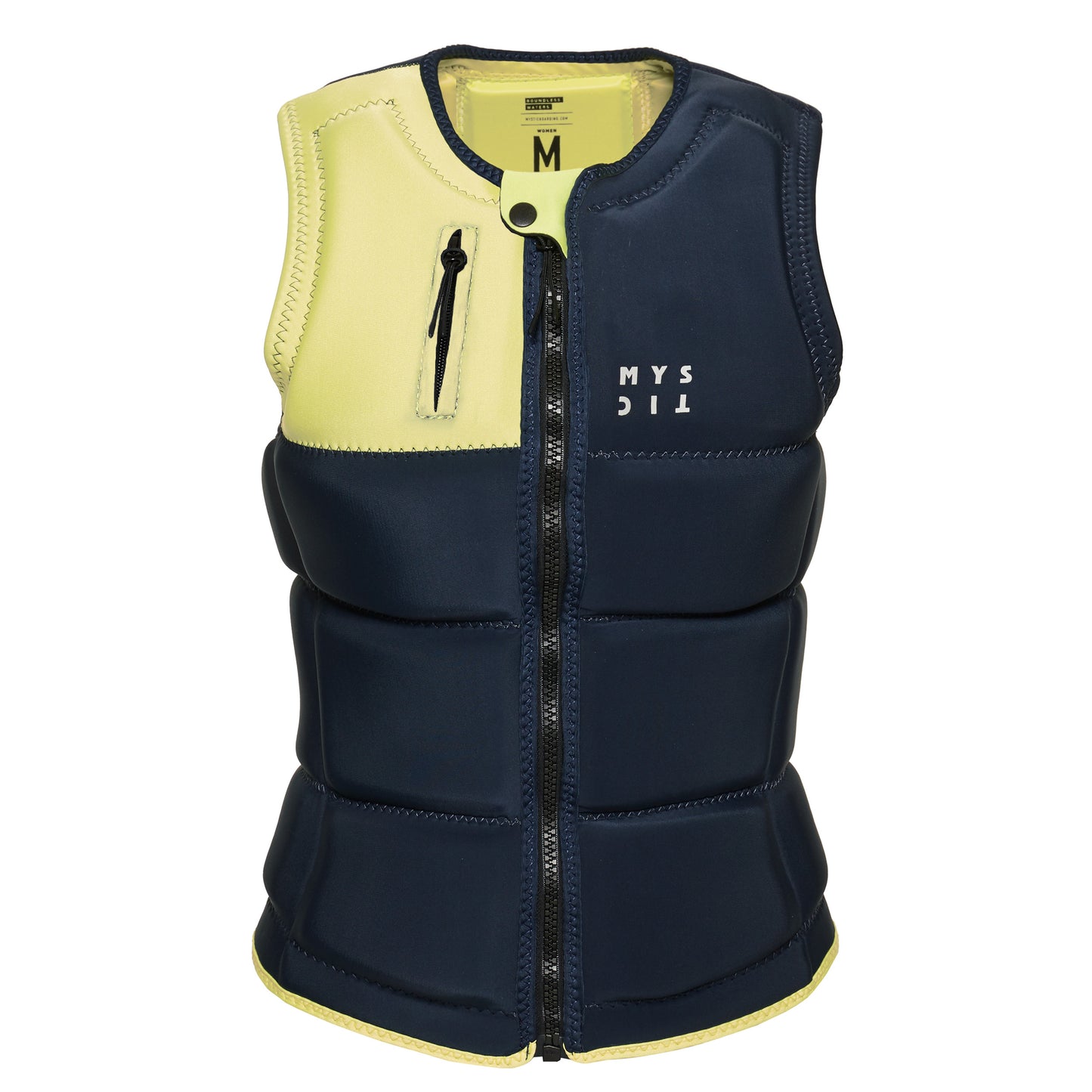 Mystic Dazzled Impact Vest Fzip Wake Women-220153-449-L-MYSTIC-Elevate