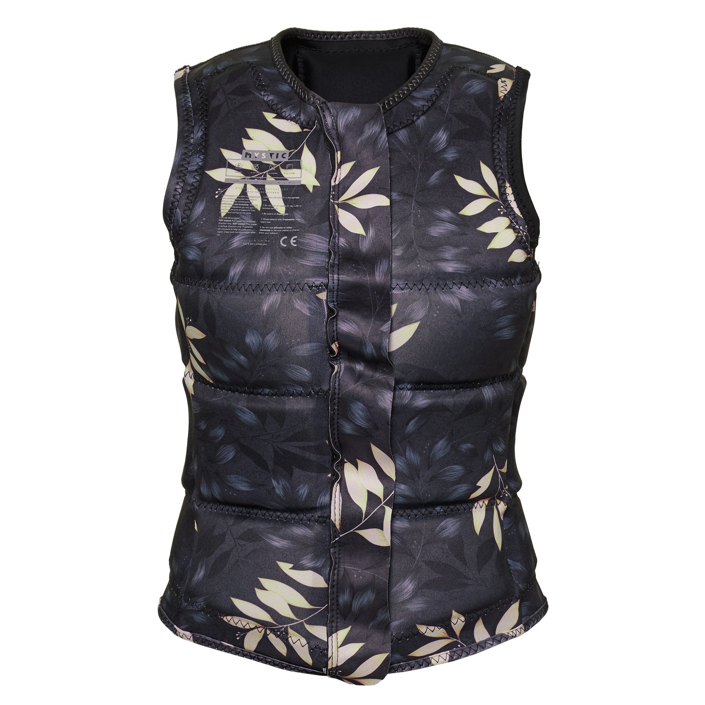 Mystic Dazzled Impact Vest Fzip Wake Women