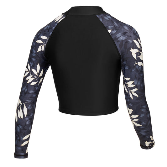 Mystic Jayde Ls Crop Rash Vest-MYSTIC-Elevate