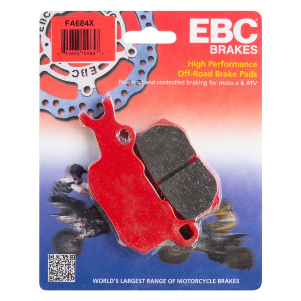 EBC "X" Carbon Graphite Brake Pad Organic-125019-EBC-Elevate