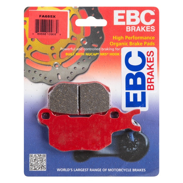 EBC "X" Carbon Graphite Brake Pad Organic-125020-EBC-Elevate