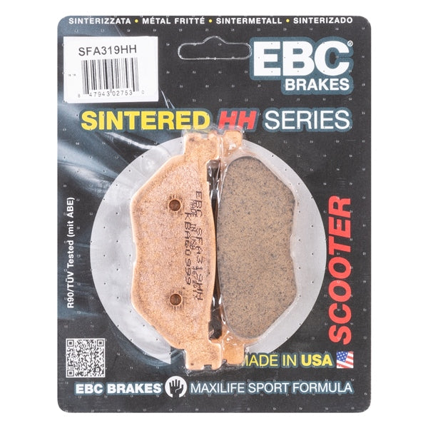 EBC Double-H Superbike Brake Pad Metal - Rear-125177-EBC-Elevate