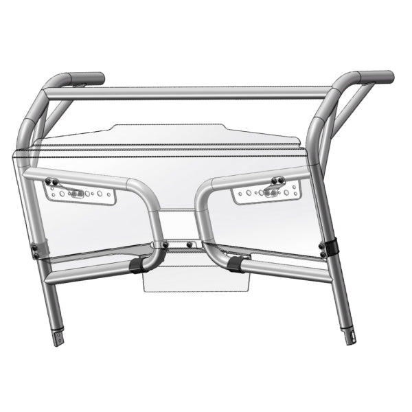 Direction 2 Rear Windshield Fits CFMoto-Direction2-Elevate