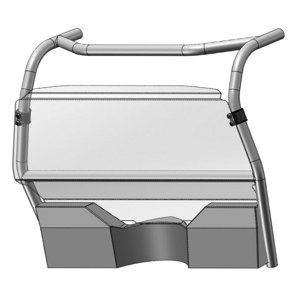 Direction 2 Rear Windshield Fits CFMoto-174047-Direction2-Elevate