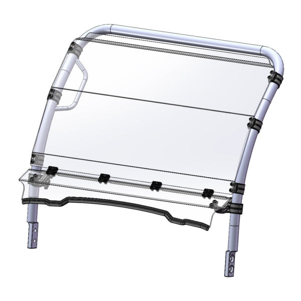 Direction 2 Tilt Windshield Fits Kawasaki-Direction2-Elevate
