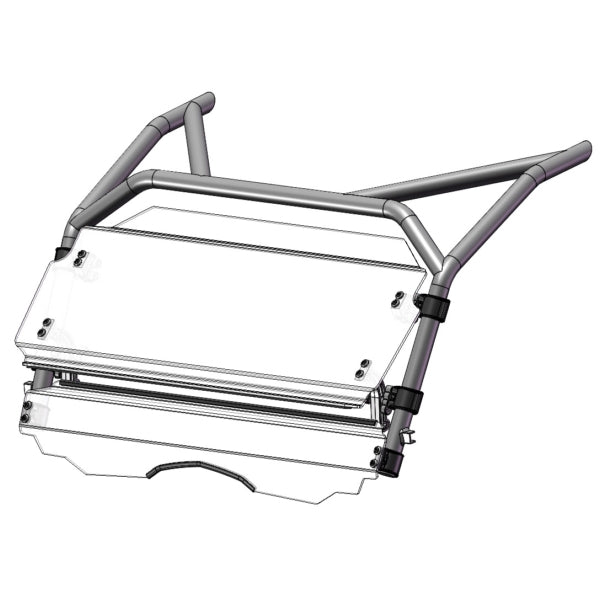 Direction 2 Tilt Windshield Fits CFMoto-174057-Direction2-Elevate