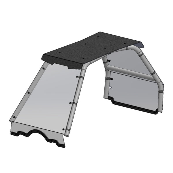 Direction 2 Windshield with Roof Fits Polaris-Direction2-Elevate