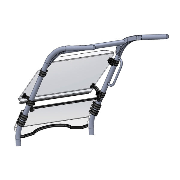 Direction 2 Tilt Windshield Fits Kawasaki-Direction2-Elevate
