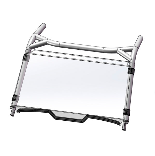 Direction 2 Full Windshield - Scratch resistant Fits Polaris-Direction2-Elevate
