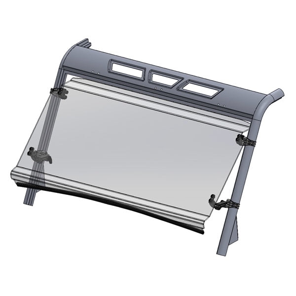 Direction 2 Tilt Windshield Fits CFMoto-174178-Direction2-Elevate