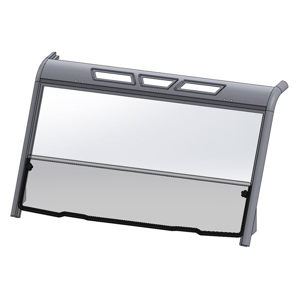 Direction 2 Short Windshield - Scratch Resistant Fits CFMoto-174179-Direction2-Elevate