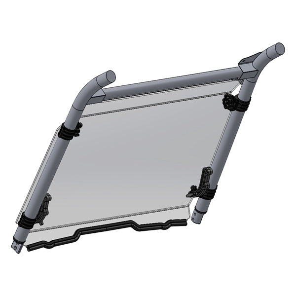 Direction 2 Tilt Windshield - Scratch Resistant Fits Polaris-174209-Direction2-Elevate