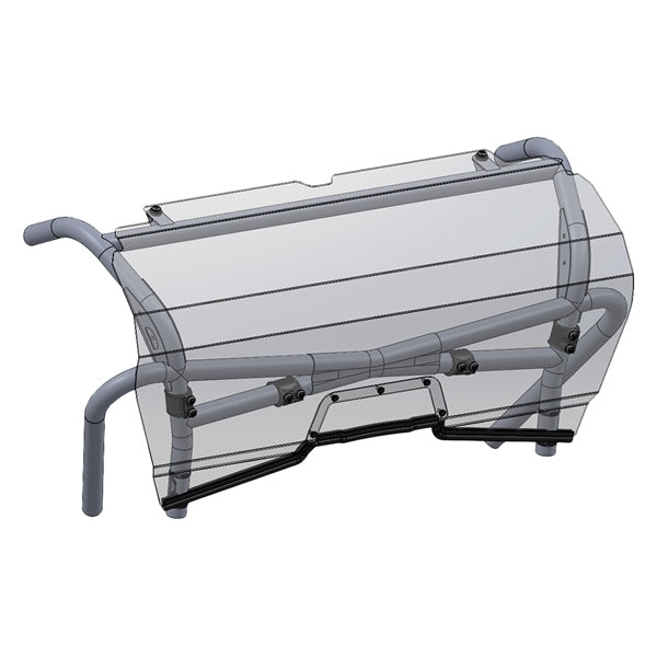 Direction 2 Rear Windshield Fits CFMoto-174240-Direction2-Elevate