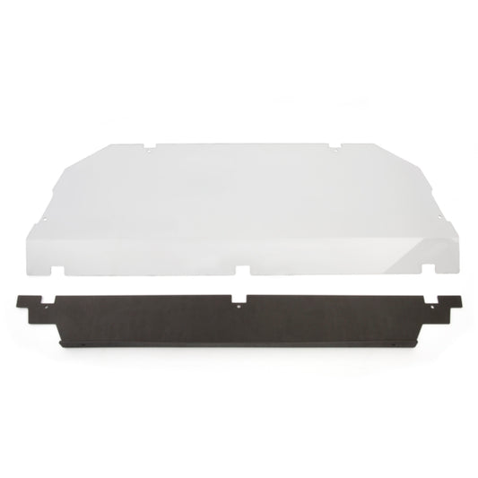 Direction 2 Rear Windshield & Back Panel Combo - Scratch Resistant Fits Polaris-Direction2-Elevate