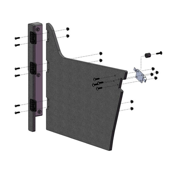 Direction 2 Half Door Fits Hisun - UTV - Half door-175292-Direction2-Elevate