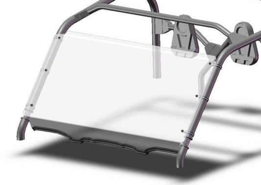 Direction 2 Full Windshield - Scratch resistant Fits Yamaha-175330-Direction2-Elevate