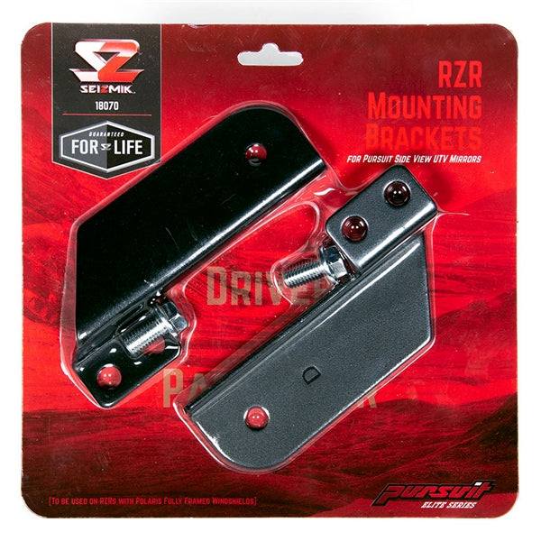 SEIZMIK Mounting Bracket for Pursuit Mirror RZR 900s/1000-175581-Seizmik-Elevate