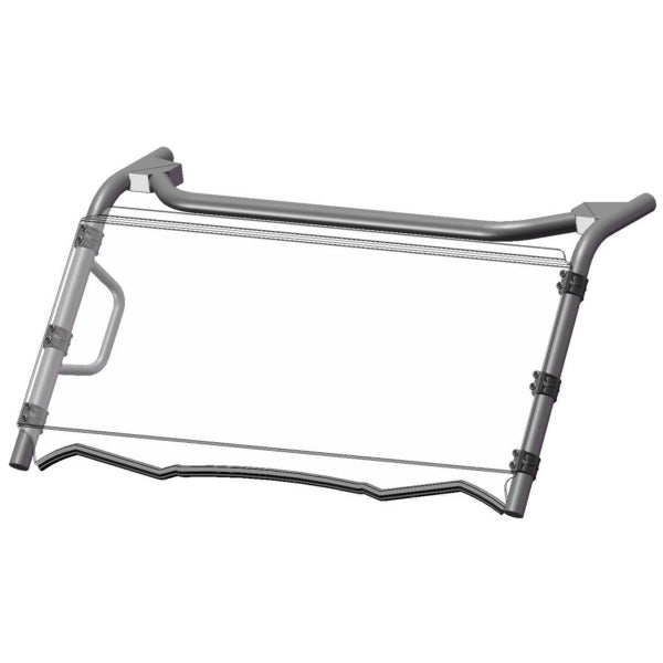 Direction 2 Full Windshield - Scratch resistant Fits Kawasaki-175627-Direction2-Elevate