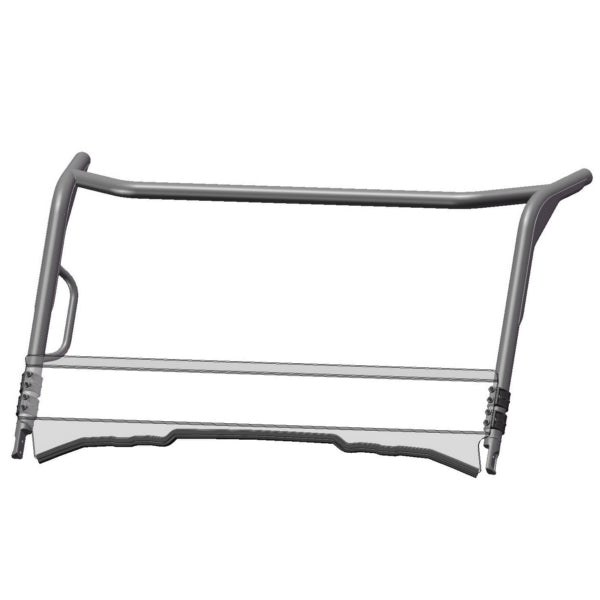 Direction 2 Short Windshield - Scratch Resistant Fits Honda-175634-Direction2-Elevate