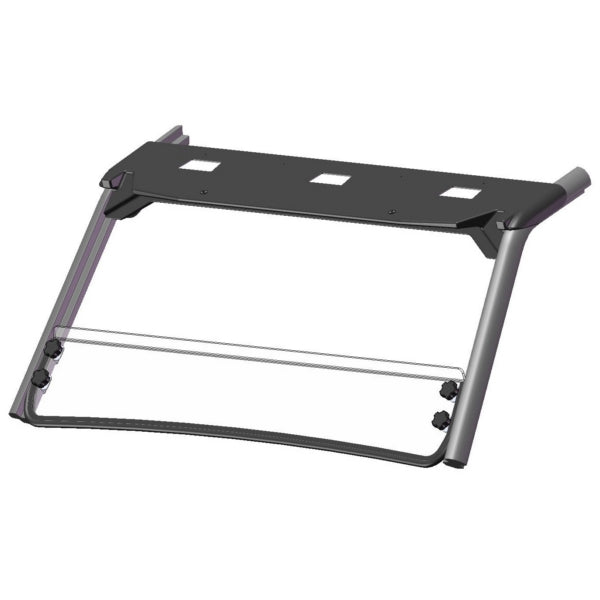 Direction 2 Short Windshield - Scratch Resistant Fits Polaris-Direction2-Elevate